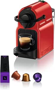 Nespresso Krups YY1531FD Inissia Red Coffee Maker, Espresso Coffee Maker - Image 1