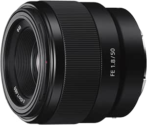 Sony SEL-50F18F 50mm F1.8 Fixed Focal Lens for E-Mount (APS-C & Full Frame), Bright, Silent Autofocus, Ideal Portraits, Compatible A7, ZV-E1, A6000, ZV-E10 - Image 1
