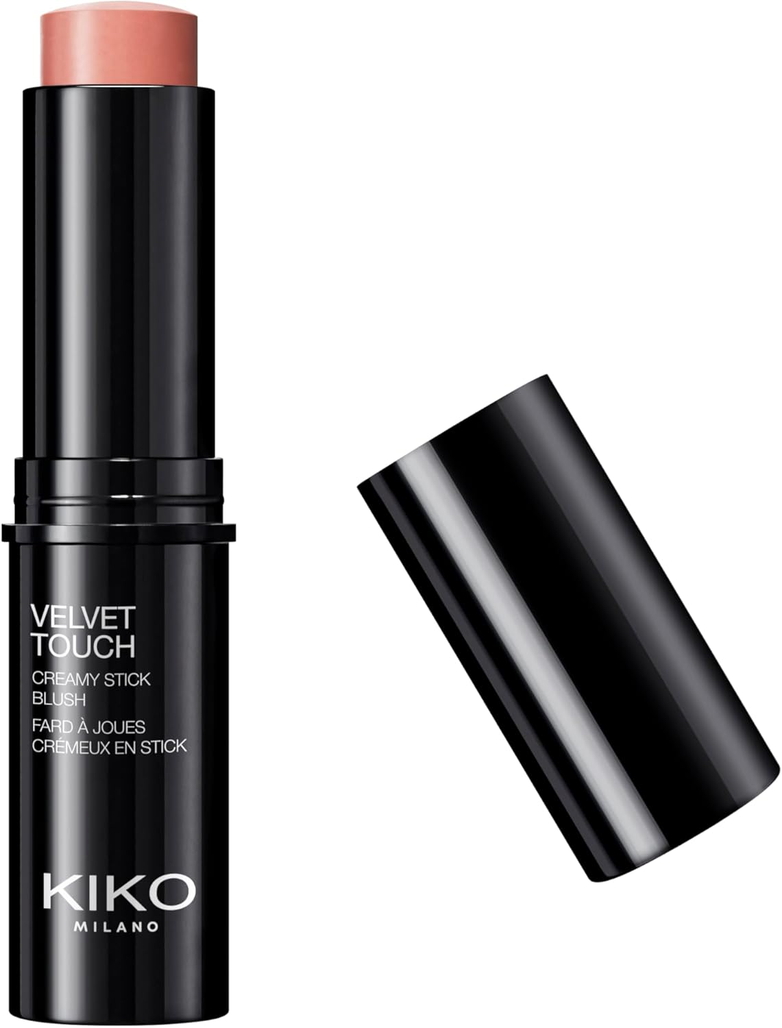KIKO Milano Velvet Touch Creamy Stick Blush 01 | Fard À Joues En Stick : Texture Onctueuse Et Fini Lumineux - Image 1