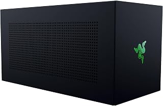 Razer Core X V2 - Boîtier Graphique Externe pour Ordinateurs Portables Thunderbolt - Thunderbolt 5 Nouvelle génération - Châssis en Acier ventilé - Supporte Cartes Graphiques PCIe | Noir - Image 1