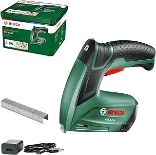 Bosch Agrafeuse sans fil PTK 3,6 LI (batterie intégrée, 3,6 V, 30 frappes/min, dans une boîte en métal) - Image 1