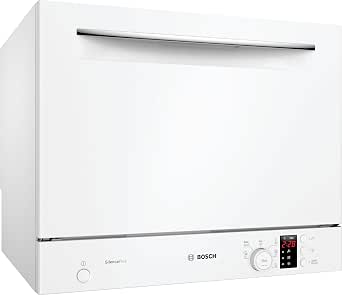 Bosch SKS62E32EU - Series 4 - Mini Freestanding Dishwasher - 55 cm - 6 Cutlery - 6 Programmes - EcoSilence Drive Motor - White          [Energy Class F] - Image 1
