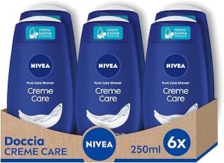 Nivea - Crème de douche, 6 confections de 250 ml Creme Care - Image 1