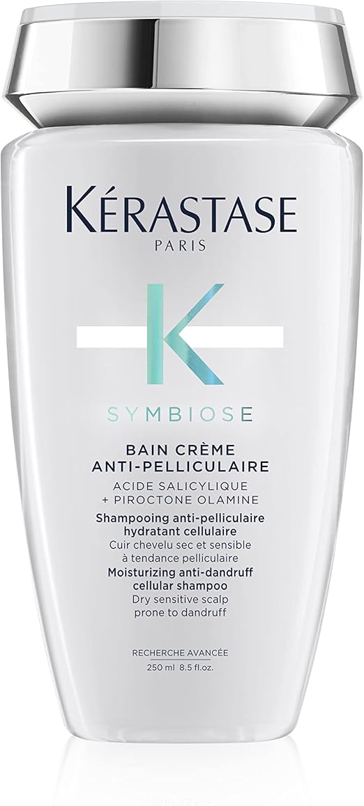 KÉRASTASE Symbiosis - Anti-Dandruff Purity Bath - Purifying - Exfoliates and Hydrates - Salicylic Acid & Piroctone Olamine - Greasy & Sensitive Hair - Sulfate Free - 250 ml - Image 1