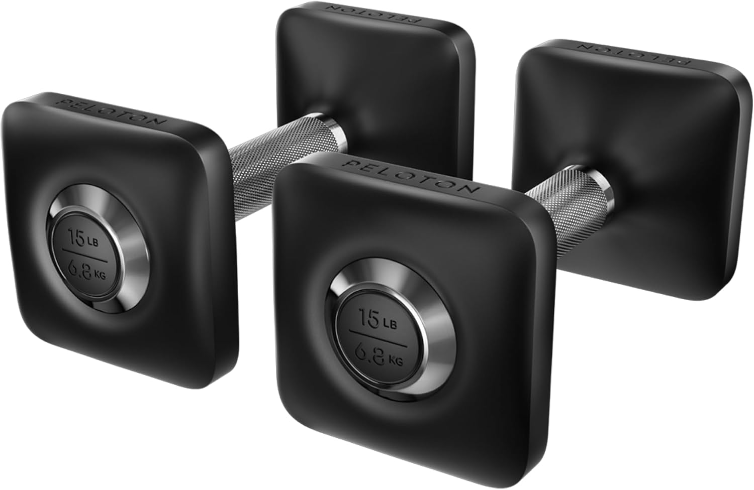 Peloton Dumbbells | Pair of Ergonomic Cast Iron Weights with Urethane Coating and Non-Slip Handle, Available in 2 Pack - Image 1