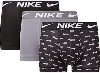 Lot de 3 Boxers avec Logo imprimé/Gris Cool - Image 1