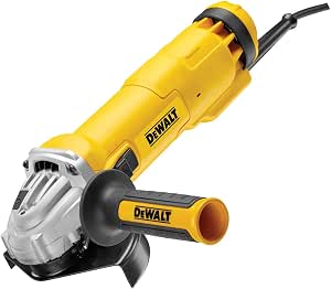 DEWALT - Angle Grinder - DWE4237-QS - Grinder with Anti-Restart Protection, Protective Case and Multi-Position Side Handle - Blade Ø125mm - Vacuum Speed 11500 rpm - 1400W          [Energy Class A] - Image 1