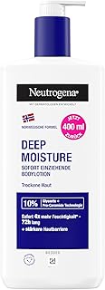 Neutrogena Formule norvégienne Deep Moisture - Lotion corporelle immédiatement absorbante (400 ml) pour plus d'hydratation sur peau sèche - Image 1