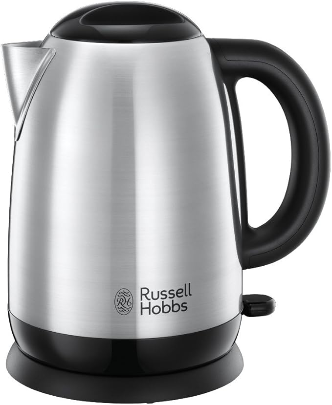 Russell Hobbs Electric Kettle [Powerful & Elegant] Adventure (1.7L, 2400W, Fast Boiling, Brands for 1/2/3 Cups, Precise Pourer, Anti-Limescale Filter, Energy Saving) 23912-70 - Image 1