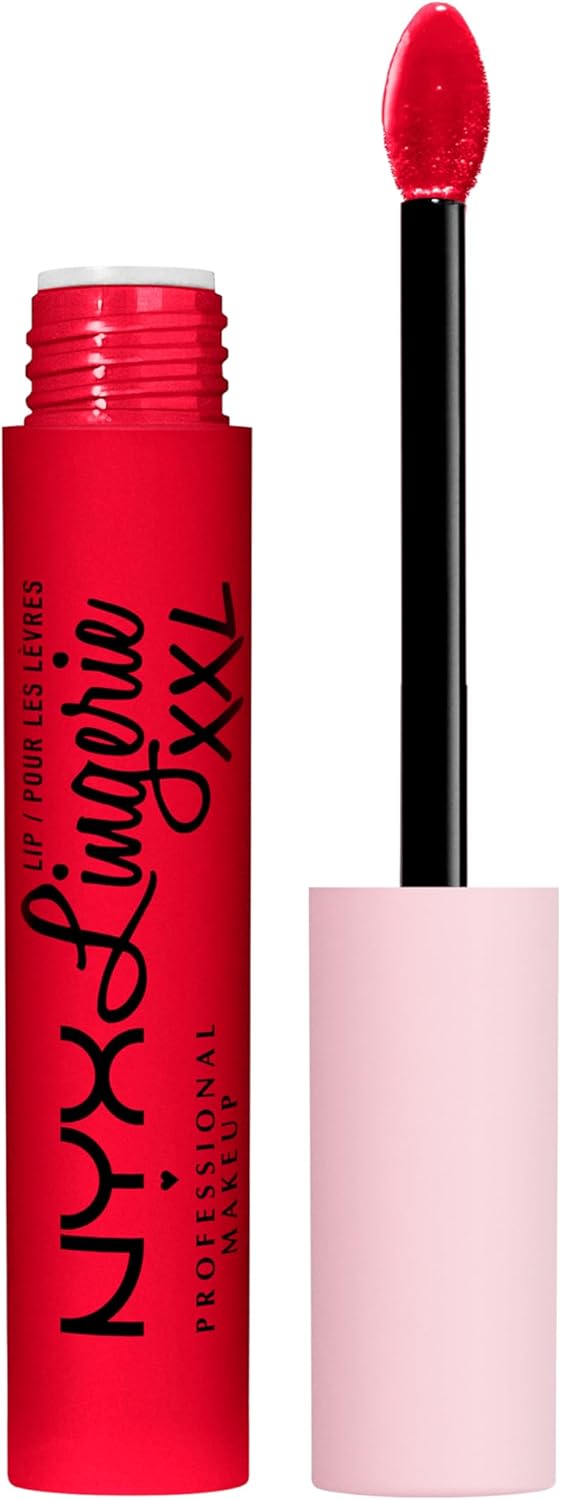 NYX Professional Makeup Matte Liquid Lipstick Lip Lingerie XXL, Long Lasting, Vegan Formula, No Transfer, Shade: Untamable (28) - Image 1