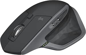 Logitech MX Master 2S Mouse RF Wireless + Bluetooth IR LED 4000 DPI Right-Handed Mouse (Right Handed, IR LED, RF Wireless + Bluetooth, 4000 DPI, Grey, White) - Image 1