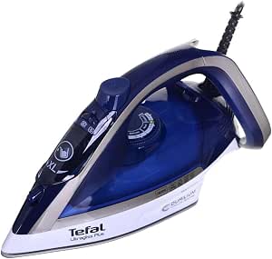 Tefal Ultimate Pure FV6812E0 Steam iron 2800 W Silver blue - Image 1