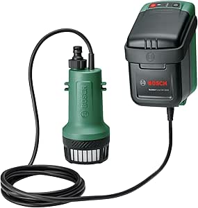 Bosch GardenPump 18V-2000 Wireless Submersible Water Pump (Without Battery, 18V System, in Cardboard Box) - Image 1