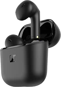 Sennheiser ACCENTUM Open - Wireless Headphones with Open Design - Dynamic Sound, Bluetooth 5.3 and IPX4 Splash Resistant - 24 Hour Battery Life - USB-C Charging - Black - Image 1