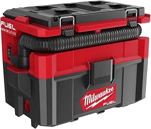 Milwaukee M18 FPOVCL-0 Wet and Dry Fuel Vacuum Cleaner 18V Bare Unit M18FPOVCL-0, Red, 7 Liters - Image 1