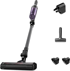 Rowenta RH1128WO Multi-Function Cordless Vacuum Cleaner, Lightweight, Convertible to Hand Vacuum Cleaner, 40 Min Battery Life, Wall Charging Base, Numerous Accessories, X-Nano, RH1128WO - Image 1