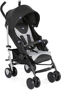 Chicco Echo Stroller, Stone, Birth up to 22 kg, Foldable, Lightweight, Lying, 1 Piece (1 Piece) - Image 1