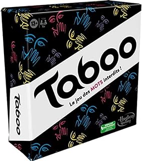 Hasbro Gaming Jeu Taboo Classique, Jeu de Mots à Deviner, Jeu de Groupe pour Ados et Adultes, dès 13 Ans, Jeu de société pour 4 Joueurs et Plus, pour Les Soirées de Jeux - Image 1