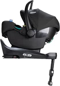 Graco SnugLite i-Size R129 and SnugTurn i-Size R129, Lightweight Baby Car Seat, 40 to 75 cm (From Birth to Approx 12 Months Old) - Image 1