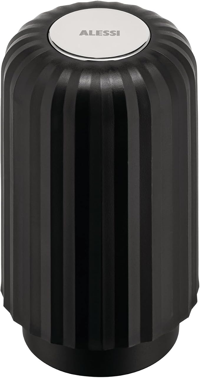Alessi - MDL20 B - Recycling Tool for Capsules Compatible with Nespresso and Vertuo Machines, in Thermoplastic Resin, Diameter 8.5 cm, Black - Image 1