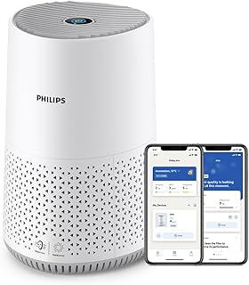Purificateur d'air Smart 600 Series-Purifie les pièces jusqu'à 44 m²-Elimine 99,97 % du pollen et de la poussière-Connectivité Wi-Fi et retour d'information sur la qualité de l'air - AC0651/10 - Image 1