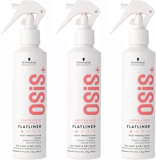 Schwarzkopf Professional - OSIS+ Lot de 3 Flatliner 200ml Spray Thermo-Protecteur Cheveux - Image 1