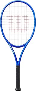 Wilson Ultra 100 V5 Adult Tennis Rackets - Strung with Sensation 16 Natural Medium Tension - Image 1