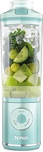 Ninja Blast Max Portable Blender, 570ml, Refillable, Cup and Leak-Proof Lid, 3 Mixing Functions, Makes Smoothies, Protein Shakes and Granites, Mint BC251EUMT - Image 1