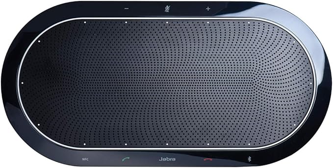Jabra Speak 810 Microsoft Conference Speaker for Large Meetings with Bluetooth Adapter and Built-In USB-A Cable - Compatible with Laptops, Smartphones and Tablets - Image 1