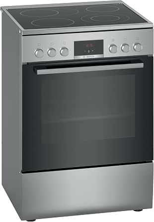 Bosch HKR39C250 4 Series Electric Stove 60cm Width, EcoClean Direct, 3D Hot Air Cooking, 3-Level Cooking, LED Display Control, Extendable Cooking Zone for Large Cookware          [Energy Class A] - Image 1
