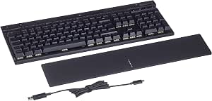 Corsair K70 RGB Pro Mechanical Gaming Keyboard (Cherry MX Red, Hyper Pick 8000Hz, PBT Dual-Approach, RGB Backlight, Removable Individual Buttons, Removable USB Type C Cable) Black - Image 1