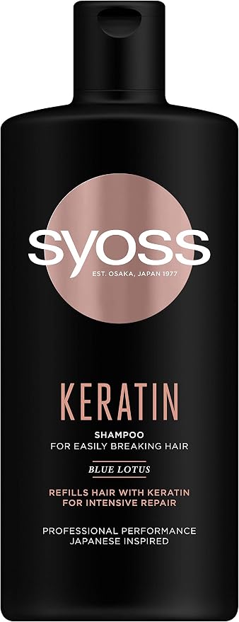 Syoss Keratin Shampoo 440ml - Image 1