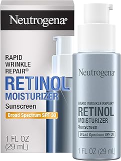 Neutrogena Hydratant Rapid Wrinkle Repair - Estompe l'apparence des rides - Résultats visibles en une semaine - FPS 30 - 30 ml - Image 1