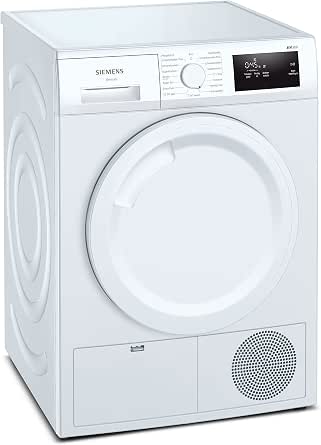 Siemens WT43H003 Heat Pump Dryer for 7 kg Laundry, iQ300, A+ 243 kWh/year, AutoDry, Outdoor Program, White          [Energy Class A] - Image 1