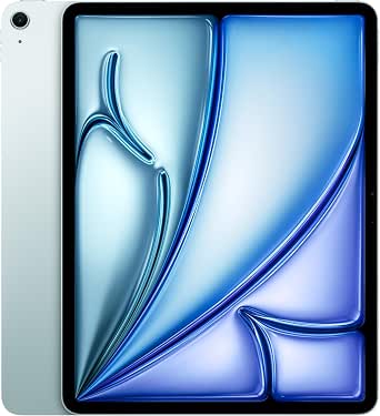 Apple iPad Air 13 Inch with M3 Chip: Apple Intelligence, Liquid Retina Display, 128GB, Front/Rear Cameras 12MP Cameras, Wi-Fi 6E, Touch ID, One-Day Battery Life - Blue - Image 1