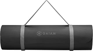Gaiam Tapis de fitness Noir 10 mm - Image 1