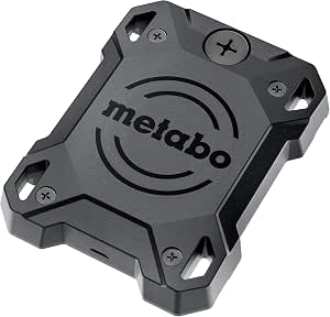 Metabo Tracker for iPhone/iPad - Worldwide Tool Tracking Via "Where's It?" app, Rugged and Waterproof (IP67) - Compatible with MetaBOX and Apple CarPlay 626965000 - Image 1