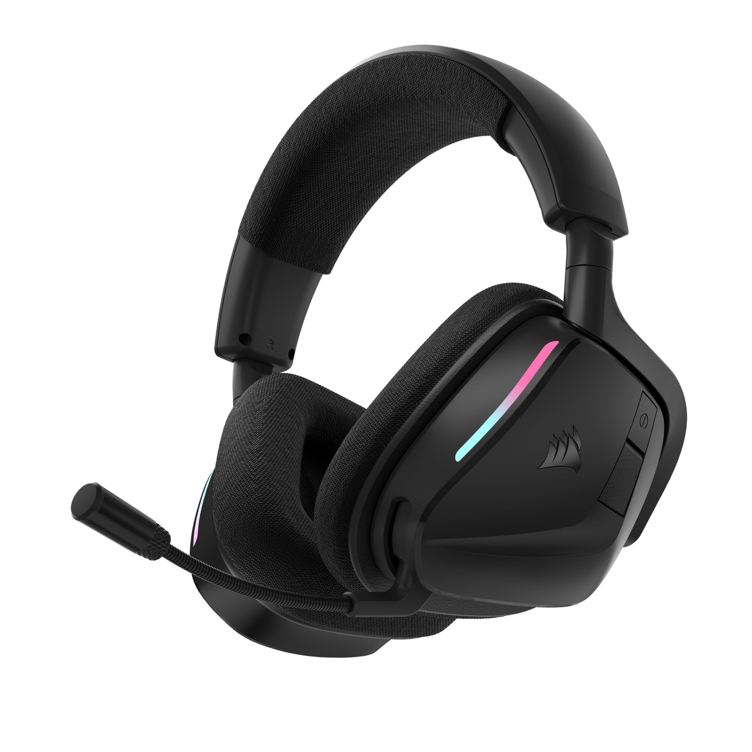 Corsair Void v2 Wireless Gaming Headset with Bluetooth for PC, PS5, PS4, Switch and Mobile - Dolby Atmos, Dual Wireless Multiplatform, Long Life Battery, Fast Charging - Carbon - Image 1