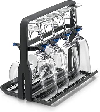 ELECTROLUX E9DHGB01 Universal Dishwasher Basket for 8 Glasses, Black - Image 1