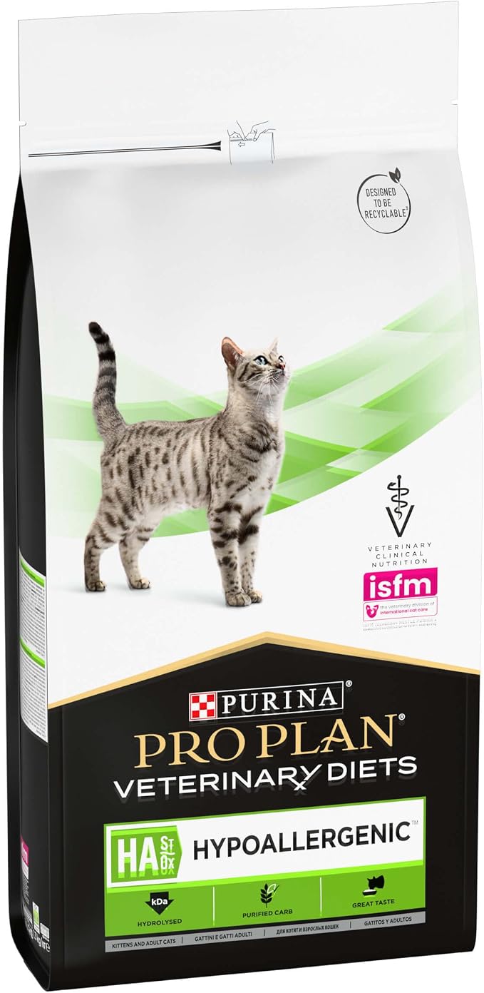 Pro Plan veterinarian feline ha hypoallergenic 1.3 kg - Image 1