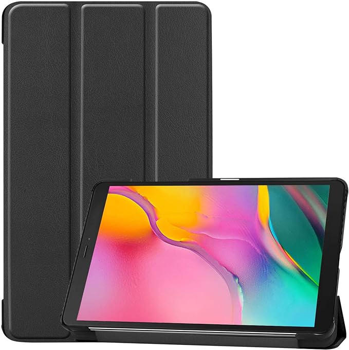 ProCase Samsung Tab A 8.0 2019 Case (SM-T290 SM-T295), Slim Hard Protective Case with Stand Function for Galaxy Tab A 8.0 Inch SM-T290 SM-T295-Black - Image 1