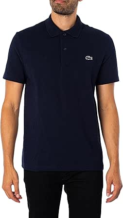 Lacoste Men's Regular Fit Polo Shirt, Navy blue, XL - Image 1