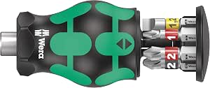 Wera Tom Thumb with Kraftform Kompakt 1, 6 pieces 05008873001 - Image 1