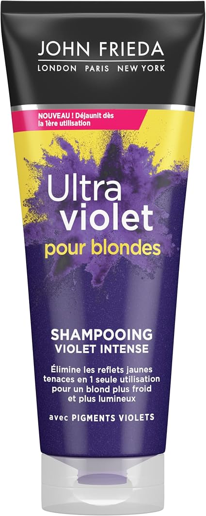JOHN FRIEDA Ultra Violet for Blond Intense Violet Shampoo 250 ml - Image 1