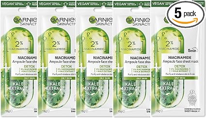 GARNIER Garnier_AmpouleMask_Niacinamide_Oily Skin - Image 1