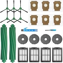 HAHONG Accessoires pour robot aspirateur iRobot Roomba Plus 505/405 Combo Pièces de rechange 22 packs 2 brosses principales, 4 filtres HEPA, 6 brosses latérales, 4 serpillères (pour Plus 505/405) - Image 1