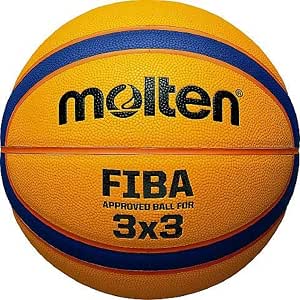 Molten Official Match Basketball 3x3 Yellow Size 6 - Image 1