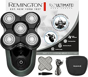 Remington Electric Shaver [Special Shaved/Bald Turbo Function] RX7 Ultimate (Ultra Fast, 5 Flexible Heads, Accurate Result, Retractable Clipper, Wet&Dry, 60min Wireless, USB Charge) XR1600 - Image 1