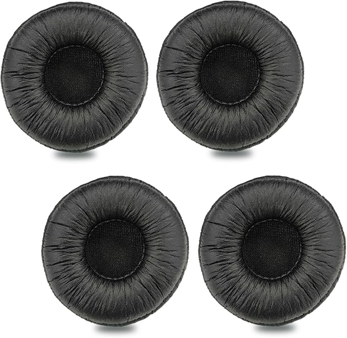 Earpads Earpads for Plantronics 50mm Earpads Replacement Ear Pads Earpads for Plantronics Blackwire 3210 3220 3320 C3225 HW261N HW510 HW520 Jabra Pro 920 930 9450 Biz 1500 2400 (4Pcs) - Image 1