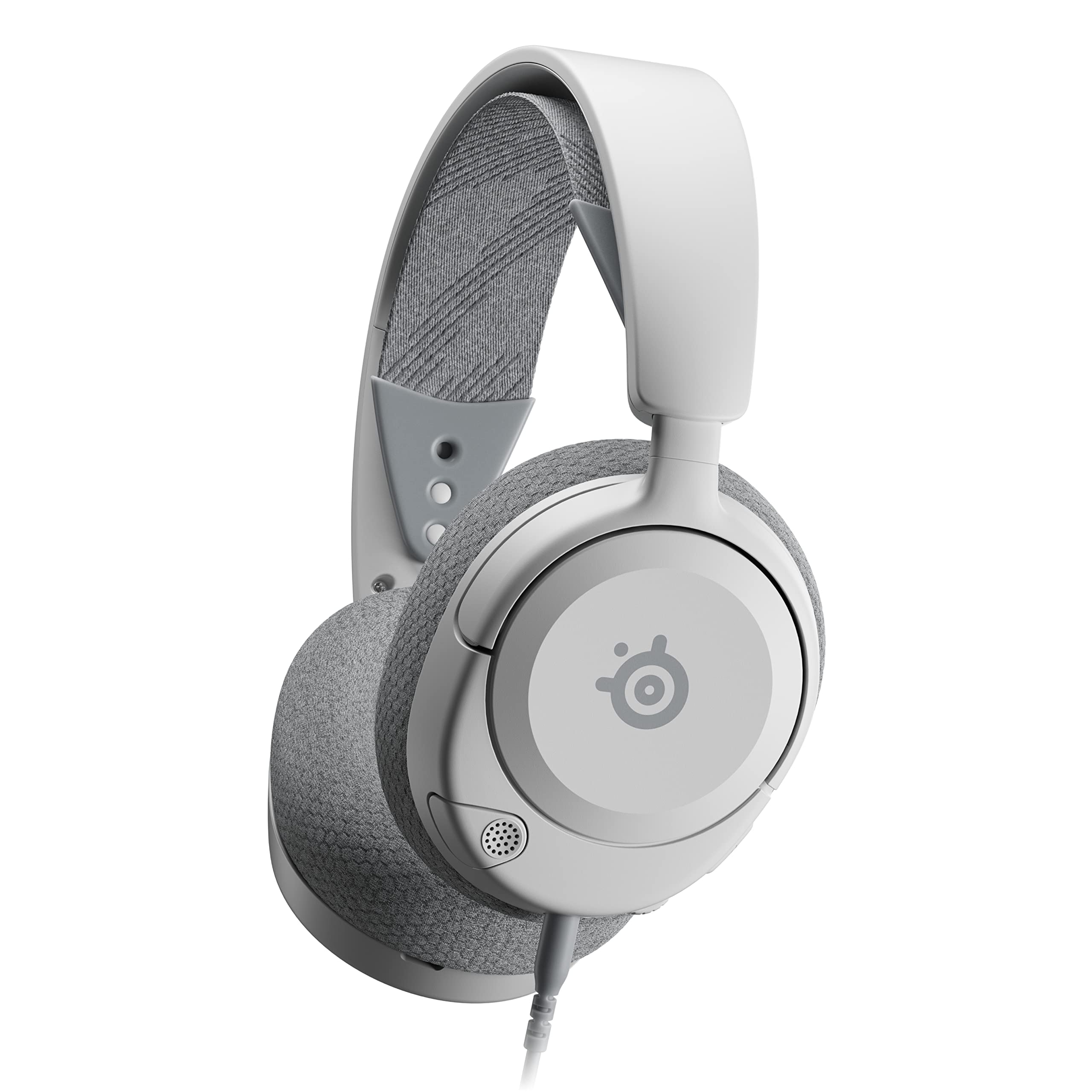 SteelSeries Arctis Nova 1 Multi-System Gaming Headset — Hi-Fi with Drivers — 360° Space Sound — Memory Foam Ear Pads — Noise Cancelling Microphone — PC, PS5, PS4, Switch, Xbox - White - Image 1